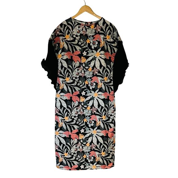 SHEIN Modely Floral Print Kaftan Dress Size XL NWT - Picture 8 of 8